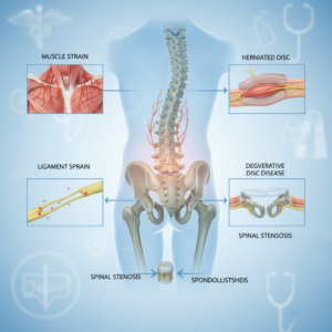 common causes of lower back pain