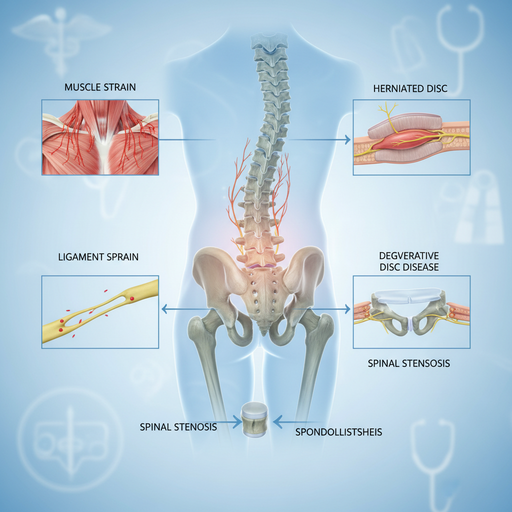 common causes of lower back pain