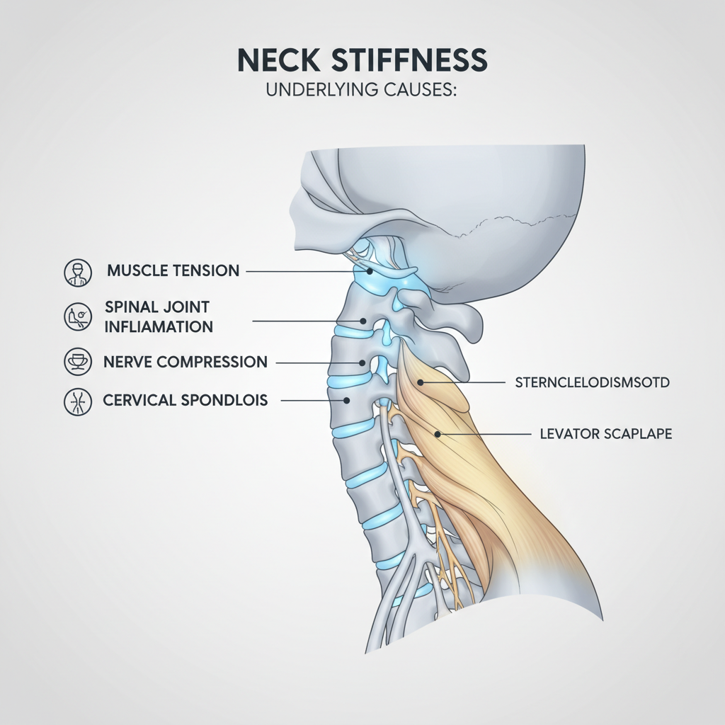 neck stiffness causes explained