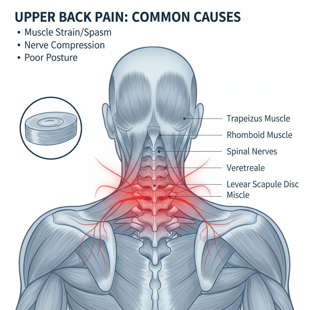 what causes upper back pain